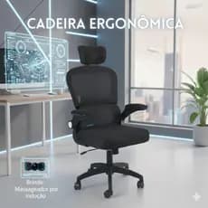 Cadeira Escritório Giratória Executiva Ergonômica