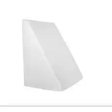 Capa Fronha com ziper para Travesseiro Encosto Triangular Repouso Leitura