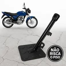 Tapete Descanso Lateral Moto Apoio Pezinho moto| Não Risca o Piso