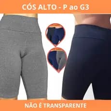 Bermuda Suplex Academia  até Plus Size Feminina Shorts Ciclista P até G3