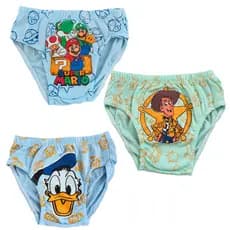Cueca Infantil Menino Cueca Criança Algodao Personagem Desenho
