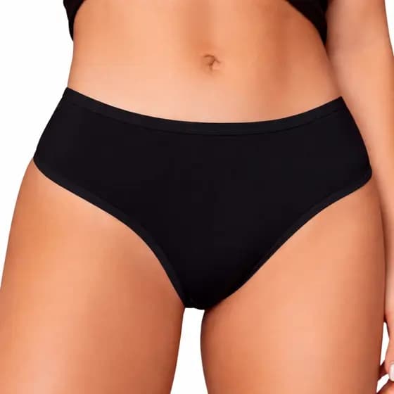 Calcinha Feminina Adulto 100% ALGODÃO  Basica Cores Lisas