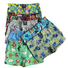 Kit 10 Cueca Box Boxer Infantil De Criança Cueca Infantil Menino