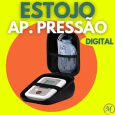 Estojo para Aparelho de pressão Digital de Braço - Estojo Rígido, resistente