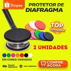 Protetor de diafragma para estetoscopio - 2 UNIDADES