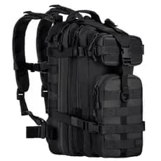 Mochila Assault Militar Tática Impermeável Camping Masculino Feminino Preta