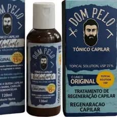 Kit 2 Tônico Dom Pelo 15% - Tratamento de Regeneração e Preenchimento Capilar (120ml