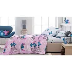 Cobertor Manta Flannel Stitch Casal 1,80 X 2,20 - Andreza Enxovais