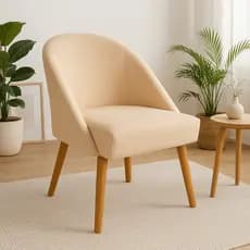 Cadeira Poltrona Lua Penteadeira Quarto Home Office Sala Salão Manicure Escritório Recepção