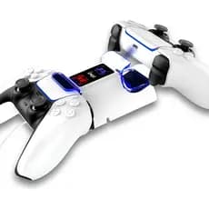 Base Carregador Duplo Compatível Com Controle Joystick Ps5