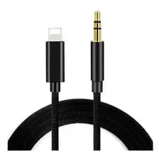 Cabo P2 Auxiliar Áudio Para iPhone Lightning 7 8 X 11 3.5mm