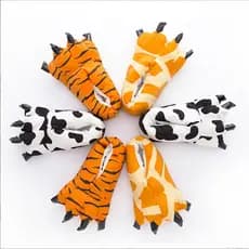 Pantufa De Pelúcia Home Indoor