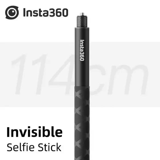 Bastão De Selfie Invisível De 111cm , Para Insta360 X5 X4 X3 ONE X2 RS Ace Pro 2 GO 3 3S , Nova Versão , Acessórios
