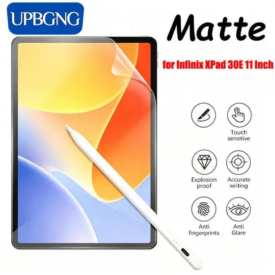 Filme Semelhante A Papel Para Infinix Xpad 30E 11 " 2026 Protetor Fosco 20 2025 11 Polegadas X1101 10.1 2024 , Não É Vid