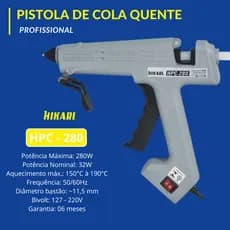APLICADOR DE COLA PROFISSIONAL PISTOLA HPC280 HIKARI