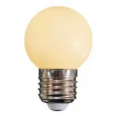 KIT 30 Lâmpada Bolinha LED 3W 3000K Bivolt Branco Quente