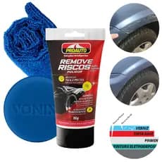 Removedor De Arranhões De Carro Proauto Kit De Reparo De Tinta C/ Pano e Aplicador