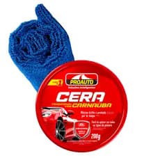 Cera Automotiva Pasta C/ Carnaúba Proauto 200g