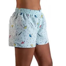 Kit Short Tactel Feminino Estampado Shortinho Praia Piscina Look Perfeito