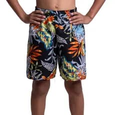 Kit Bermuda Tactel Menino Juvenil Verão Short Infantil Confortável Top