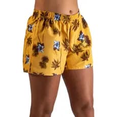 Kit Short Feminino Tactel Estampados com Bolso Adulto - Short Tactel Feminino