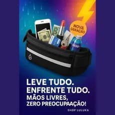 Pochete Esportiva Impermeável Lelong LE6505 Mãos Livres