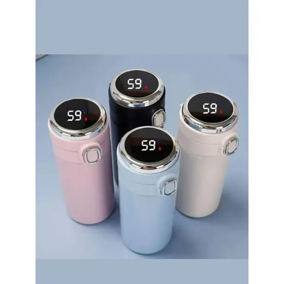 Garrafa Térmica Inox 420ml BMP1521 com Display Digital de Temperatura