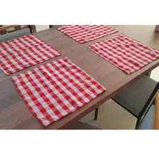 Jogo Americano Xadrez com 6 Peças – Oxford 40x40cm