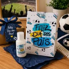 Kit 10 Mini Hidratante Dia dos Pais Lembrancinha Presente Mimo