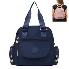 Mochila bolsa feminina, use como bolsa de ombro ou mochila, material premium, ideal para passeios
