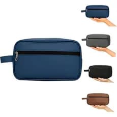 Necessaire masculina P/ viagem, itens higiene, barba, acessórios, textura emborrachada e impermeável