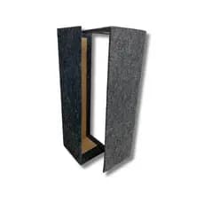 2 Arranhadores De Sofá ou Cama Box Para Gatos Arranhador Gato Protetor Canto Lateral Sofá e Cama MDF