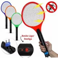 Raquete para mosquito e insetos
