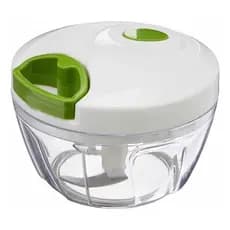 MINE Processador triturador De Alimentos 500ml Manual Multiuso Universal 3 laminas