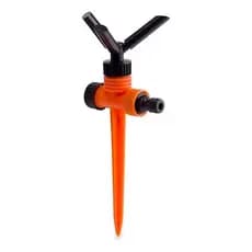 Irrigador de Jardim Giratório Force Line com 3 Jatos – Ideal para Regar Gramados, Hortas e Jardins com Facilidade Alcanc