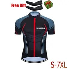 Outono [READY STOCK] Bicicleta De Ciclismo Jersey Camiseta Manga Curta