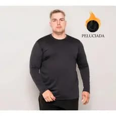 Camiseta Térmica Tamanho Plus Size Unissex Esporte Frio Inverno