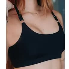 Top Duplo Esportivo Casual Regulável Sutiã Leve Compressão Fitness