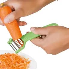 Descascador de Legumes Plástico com Reservatório – 1 Unidade