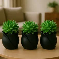Vaso Decorativo com Suculenta Artificial Charme e Estilo para Qualquer Ambiente
