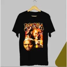 Camiseta Streetwear Djonga 100% Algodão Camisa Rapper Lançamento