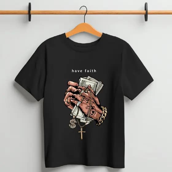 Camiseta 100% algodão - Masculina Money
