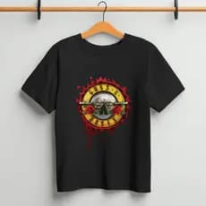 Camiseta Masculina Rock Guns N' Roses