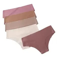 5 Unidades Calcinha Sem Costura Confortável Estilo Tanga