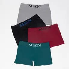Kit com 5 Cuecas Boxers Masculinas