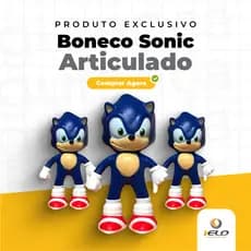 Kit com 10 Sonic´s de 2