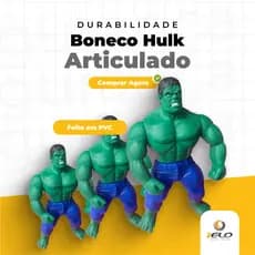 Kit de 8 Bonecos Avengers