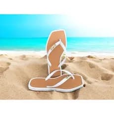 chinelo feminino love palmilha costurada confort