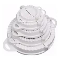 Kit 05 Fechador Modelador Forma Cortador De Pastel E Risole