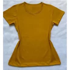 Camiseta Básica feminina baby look/Baby look blusa básica